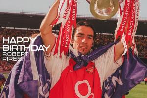 阿森纳官方晒照，祝贺名宿皮雷52岁生日