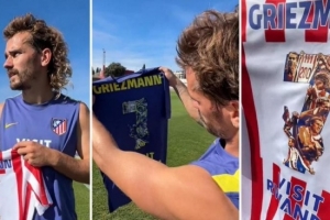 格列兹曼马竞200球里程碑！世体：马竞将推出格列兹曼特别版球衣